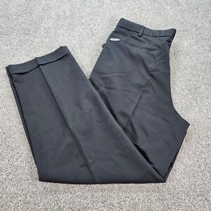 Dockers Golf Relaxed Fit‎ Microfiber Polyester Gray Men's Golf Pants W38 L32